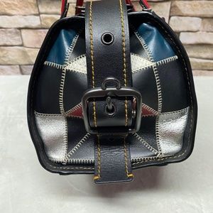 Coach 1941 BADLANDS satchel 25 in b-boy prairie patchwork EUC